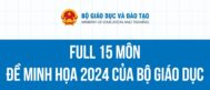 Đề thi THPTQG 2024